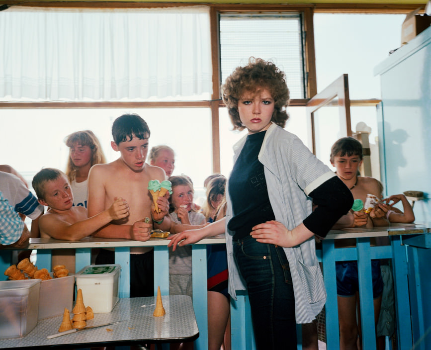 #2  Gritty Photos of New Brighton from 1980s That Show How Working Class Enjoyed Their Holidays On Sea Side Resort