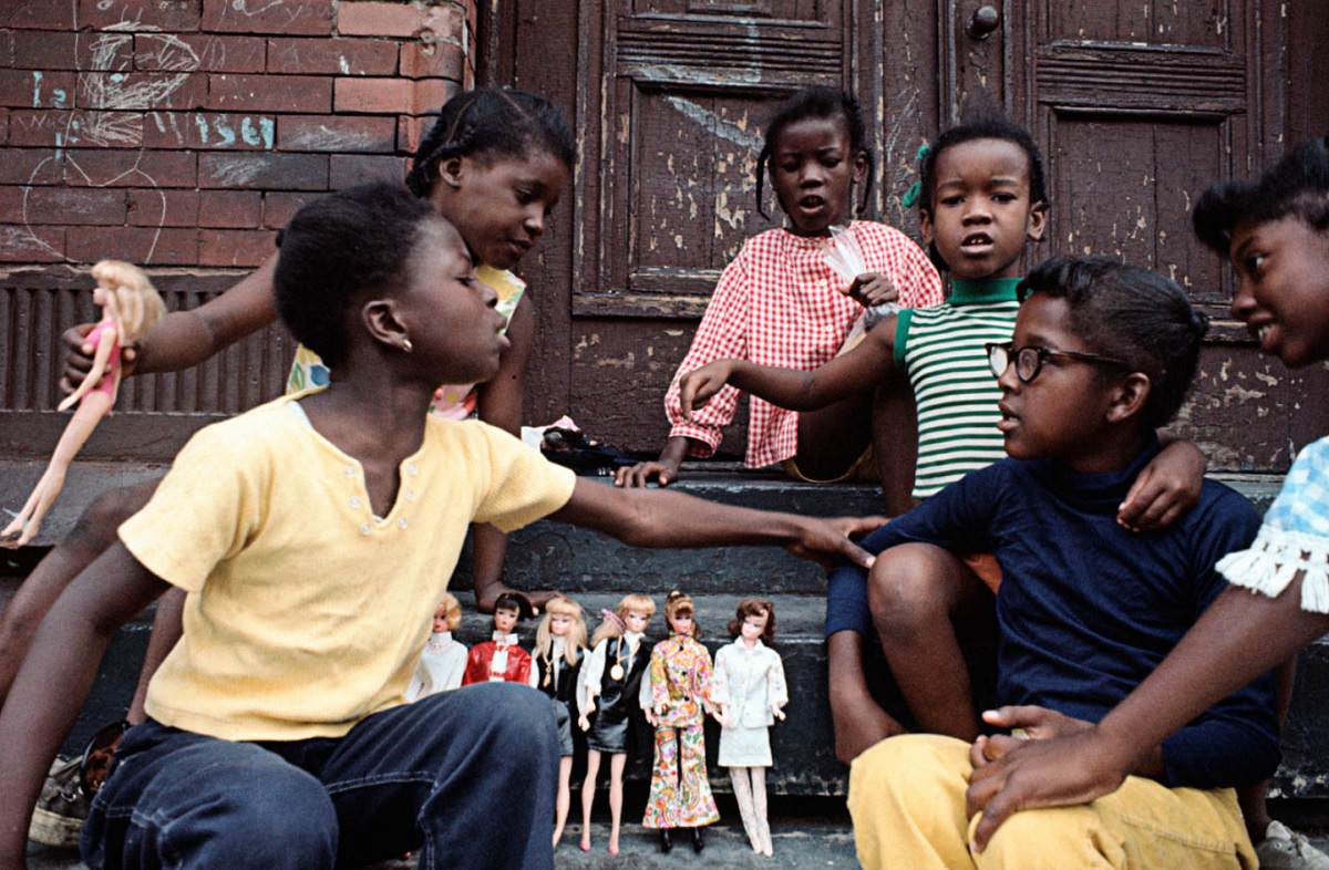#13 Girls, East Harlem, 1970