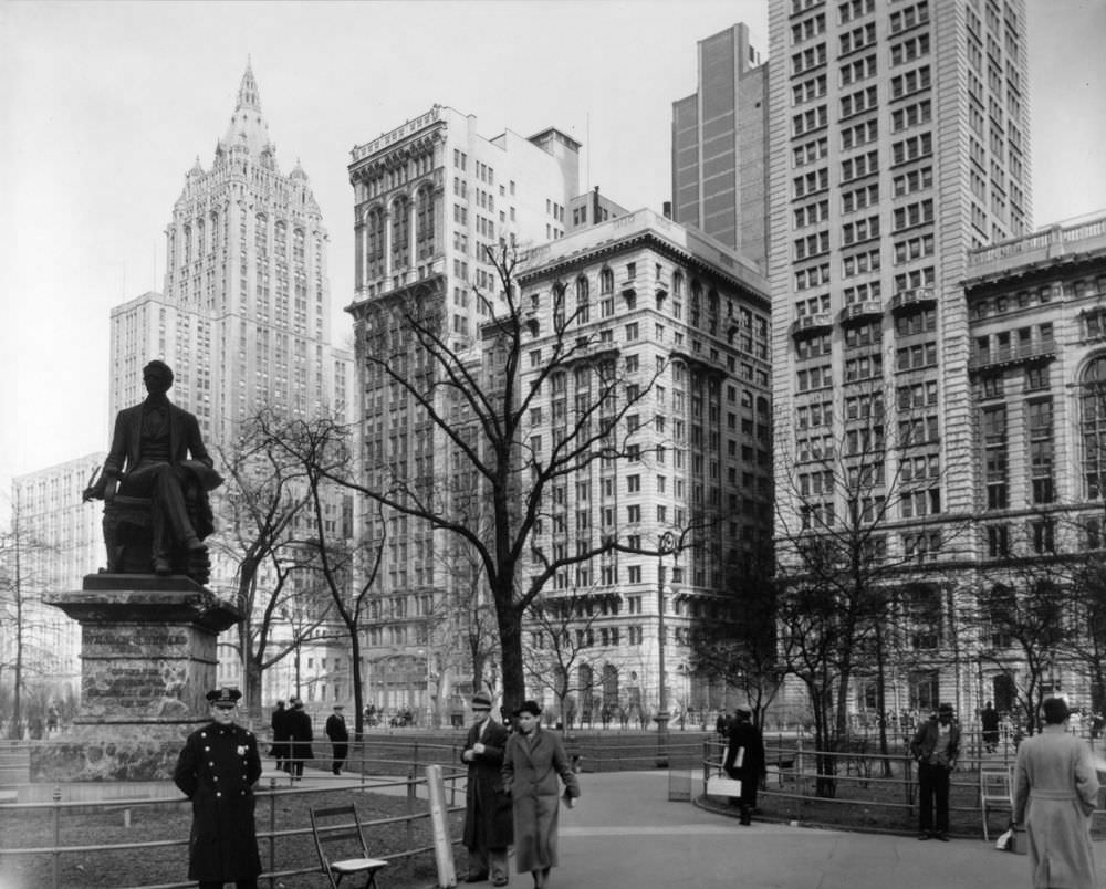 #45 Madison Square, looking northeast, Manhattan.