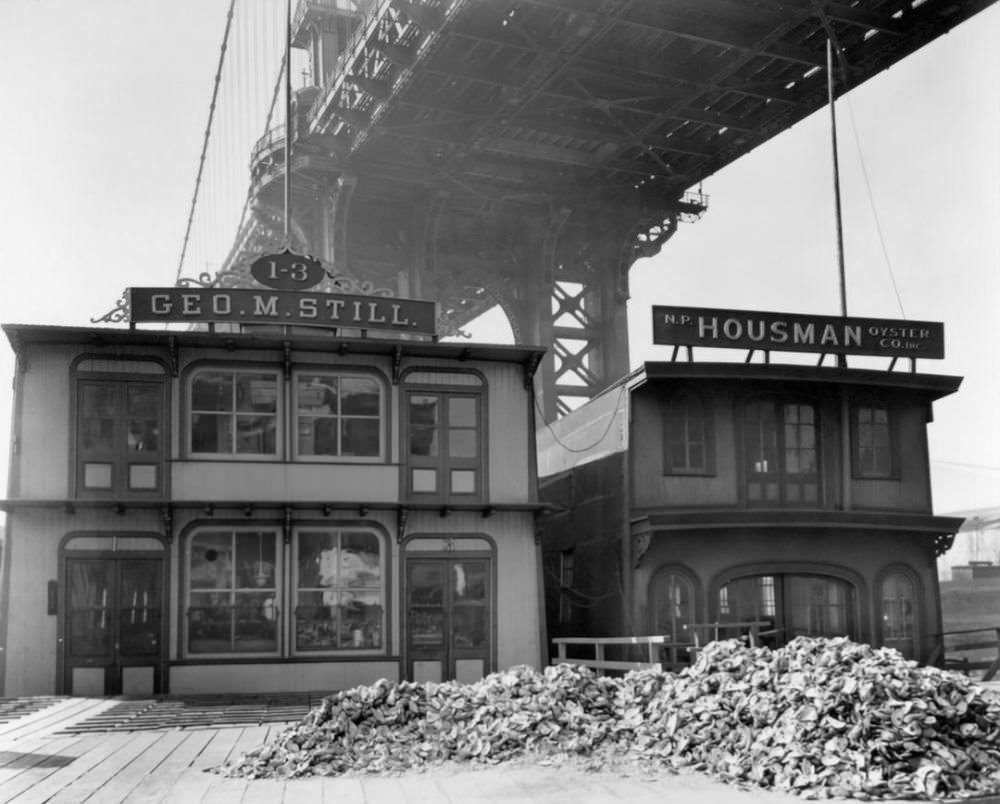 #9 Oyster Houses, South Street and Pike Slip, Manhattan.