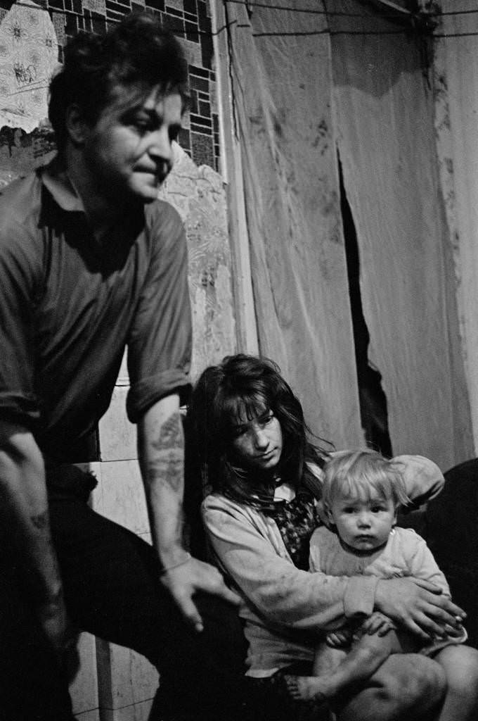 #26 Family living in slum housing Newcastle’s West End 1971