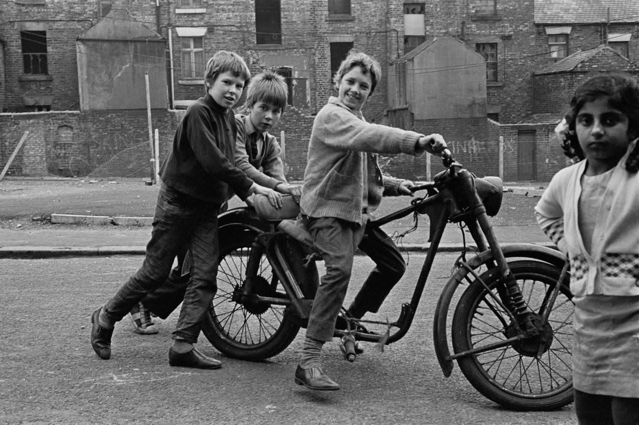 #22 Children playing in Newcastle’s West End 1971