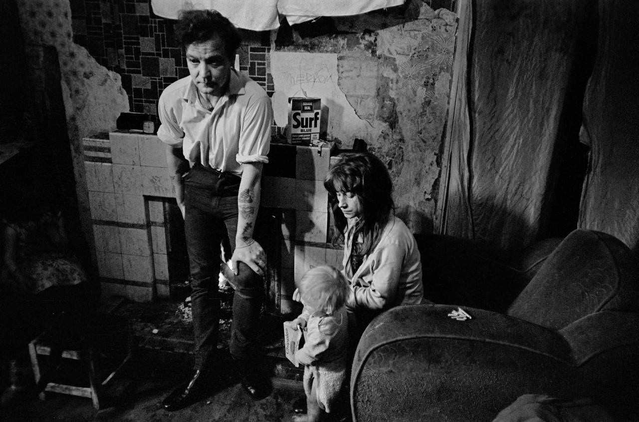 #24 Family living in slum property Newcastle 1971
