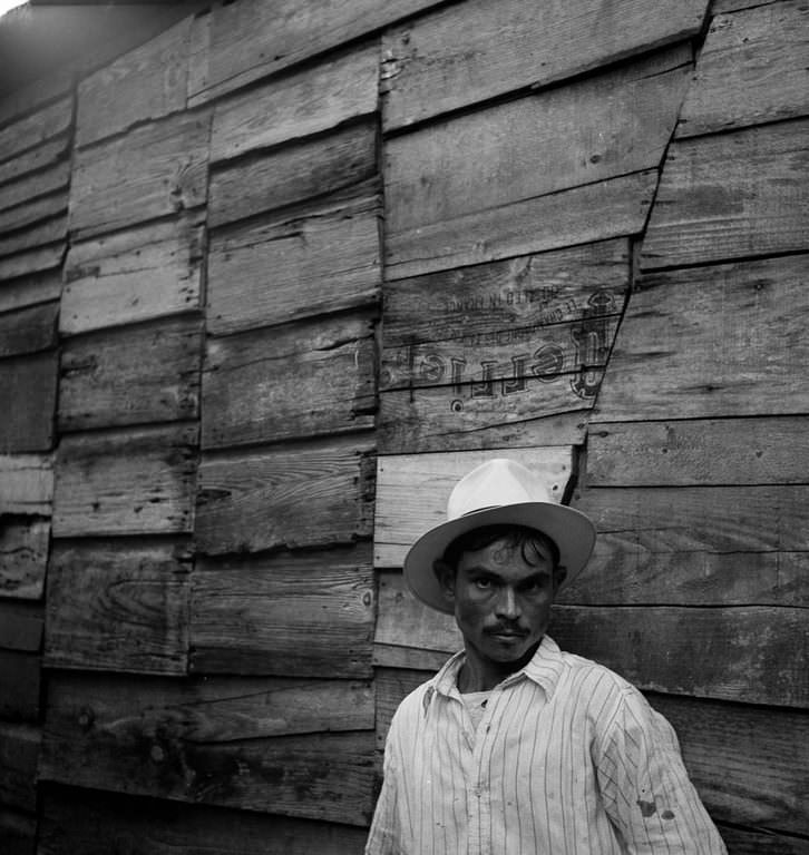 #30 A man in a slum area in Utuado.