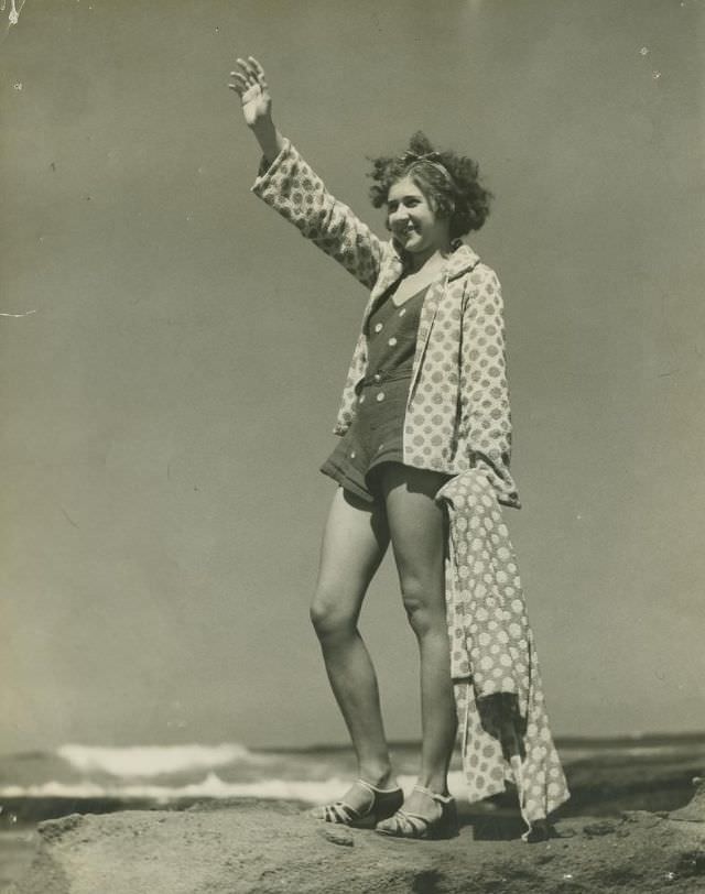 #19 Beach girl on the Sunshine Coast, Caloundra, Queensland
