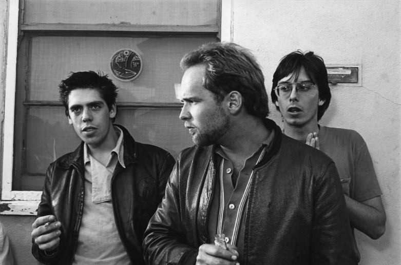 #43 Bruce Perrault, Jay Johnson, Ernie Bornheimer, 1980