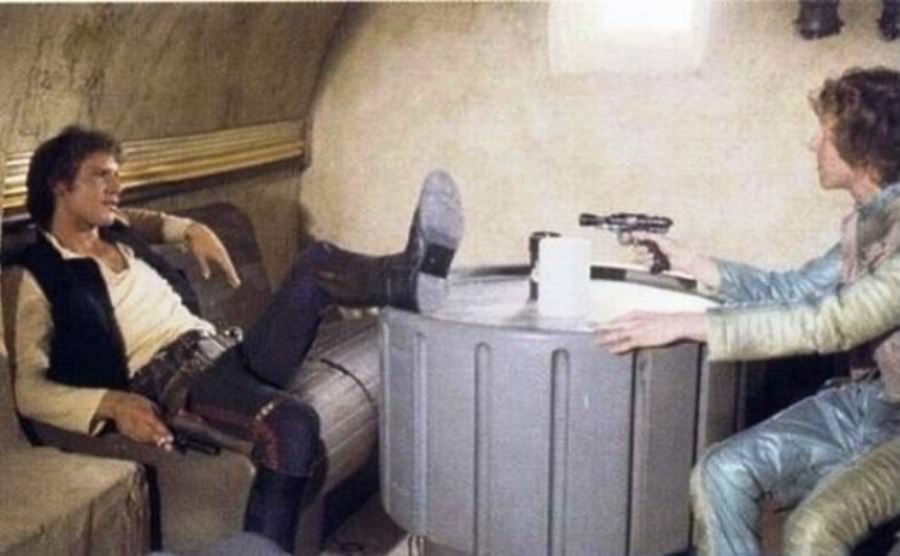 Years later, this scene in which Han most definitely shot first would be subject to the most controversial re-edit in movie history.