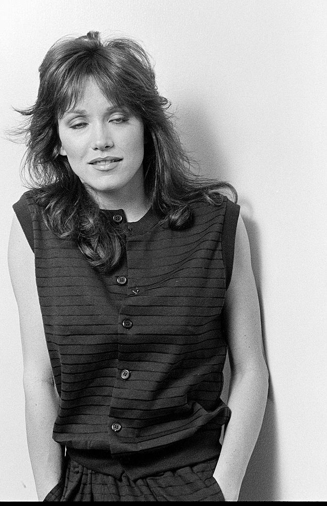 #10 Tanya Roberts in black dress, 1980.