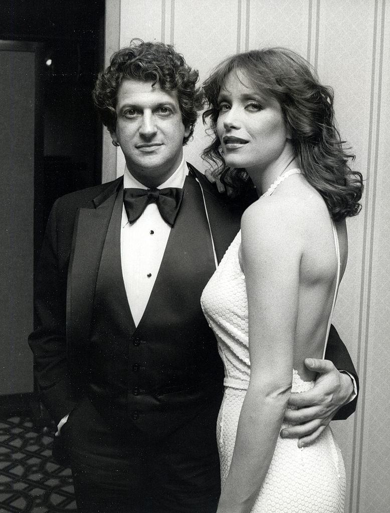 #41 Tanya Roberts at the FOX Television Upfront Party with her husband.