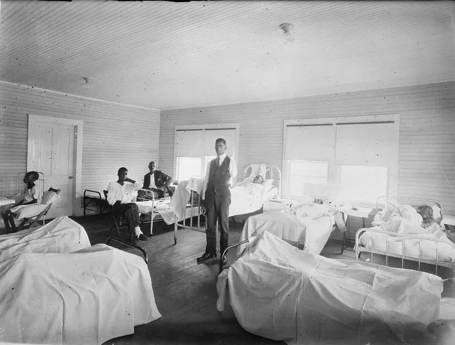 #15 Inside the ARC hospital where patients injured during the Tulsa massacre are being treated months later, Nov. 1, 1921.