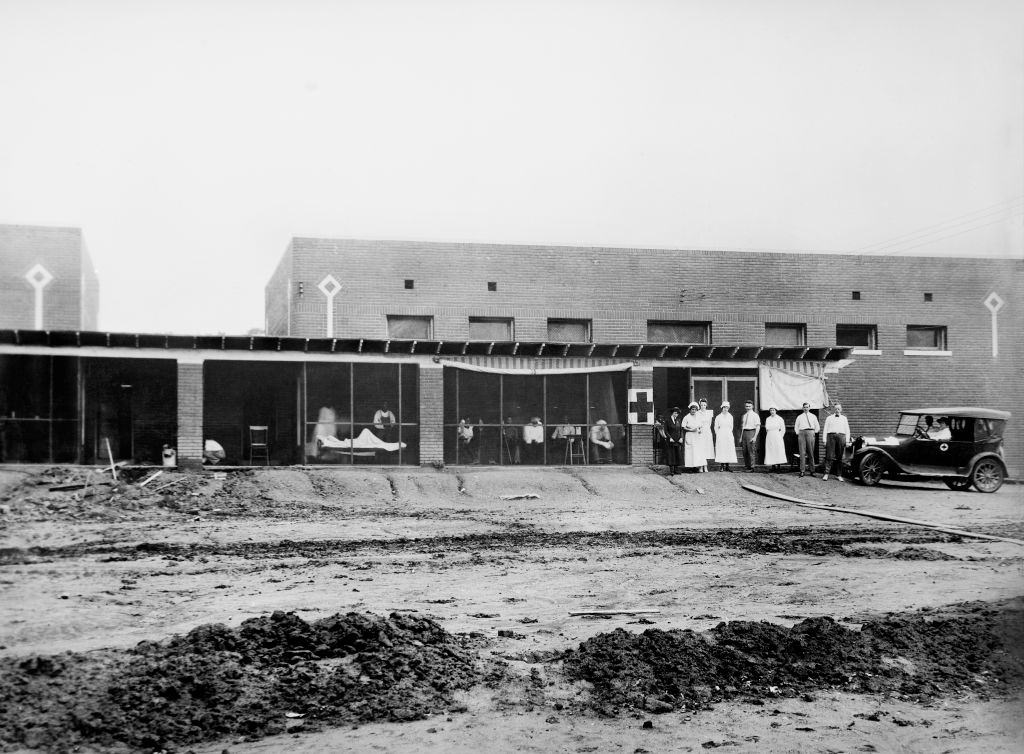 #25 Red Cross Dispensary after Race Riots Tulsa, Oklahoma, June 1921.