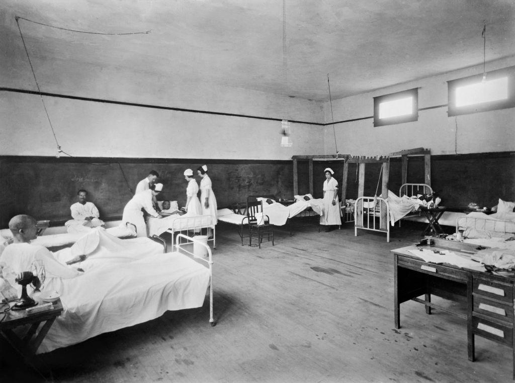 #26 Surgical Ward 1, Red Cross Hospital after Race Riot, Tulsa, June 1921.