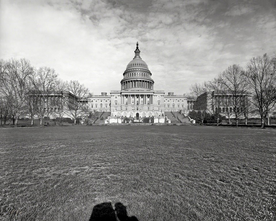 #17 West front, U.S. Capitol, Washington D.C., 1908.
