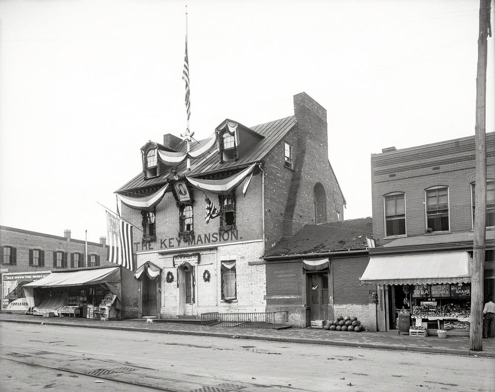 #6 Key Mansion, Washington, D.C., 1908.