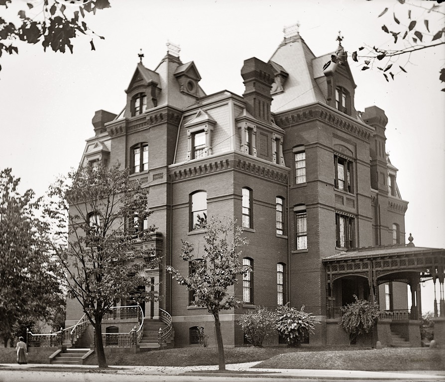 #35 Jack Blaine residence. Washington circa 1900.