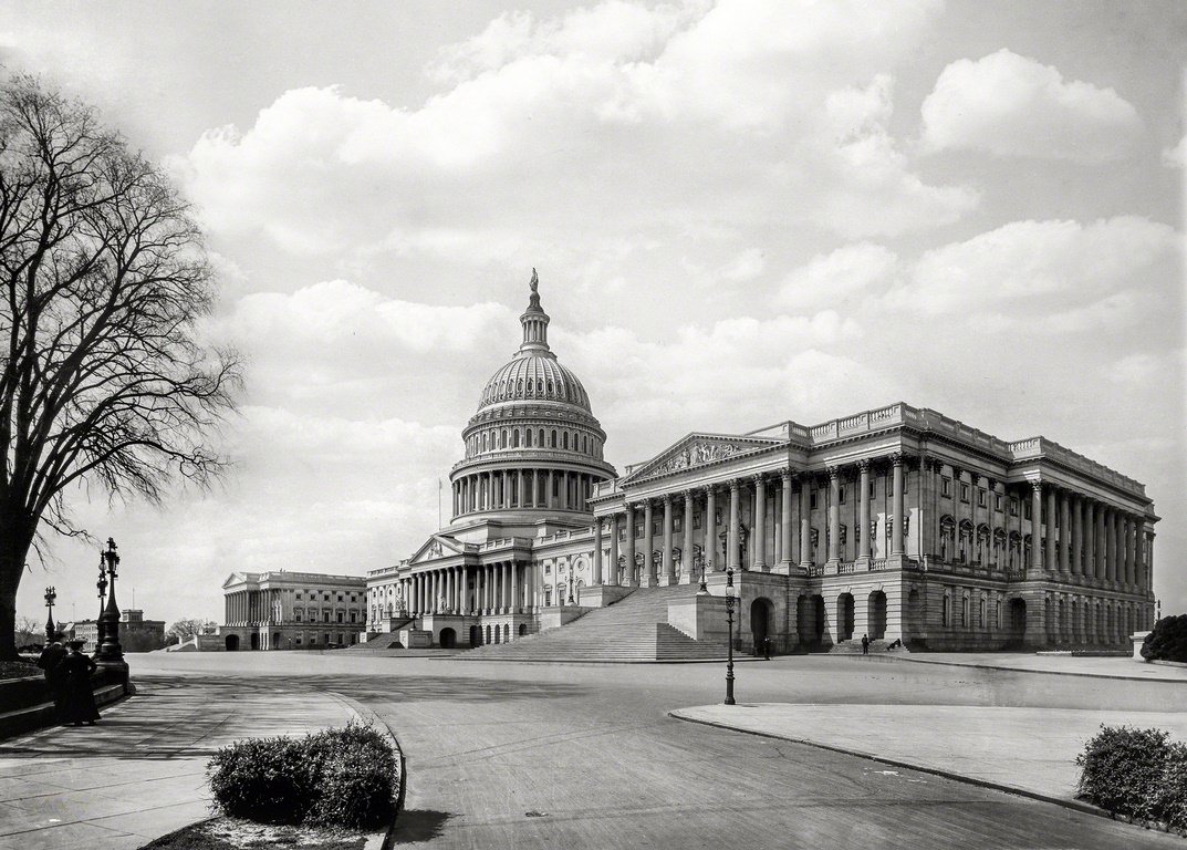 #43 The Capitol at Washington — East Fron, 1905.