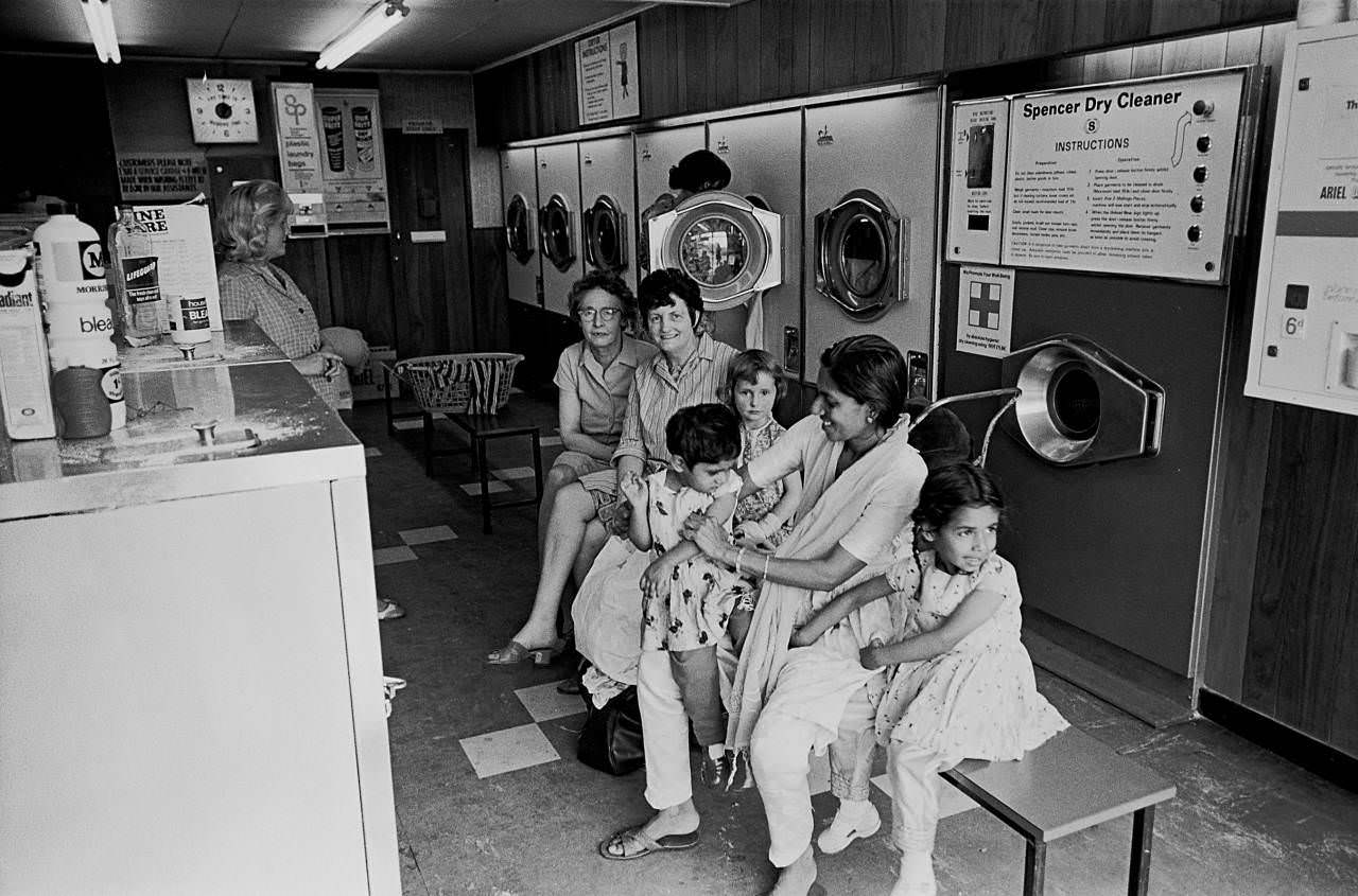 #3 In a Bradford laundrette, 1970