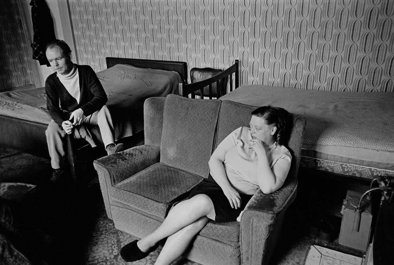 #8 Family living in one room flat Bradford, 1972