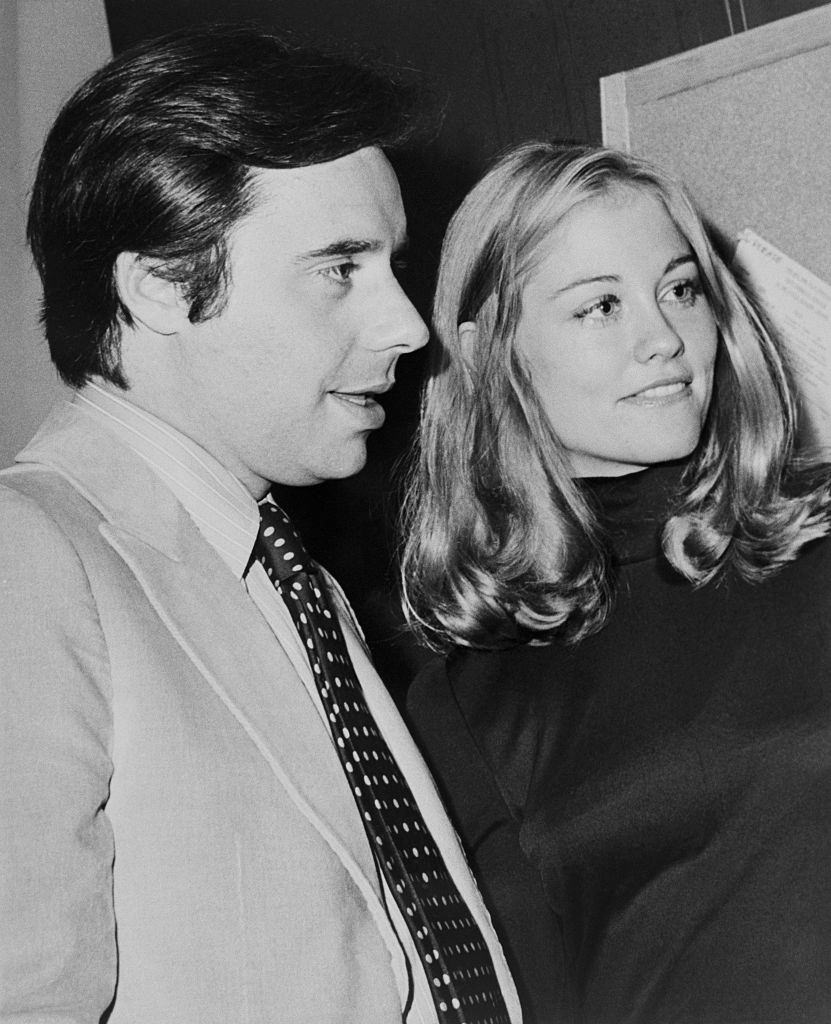 #24 Cybill Shepherd with Peter Bogdanovich, 1971.