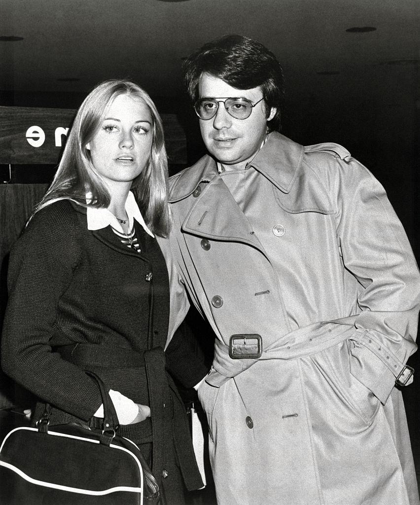 #25 Cybill Shepherd with Peter Bogdanovich, 1972.