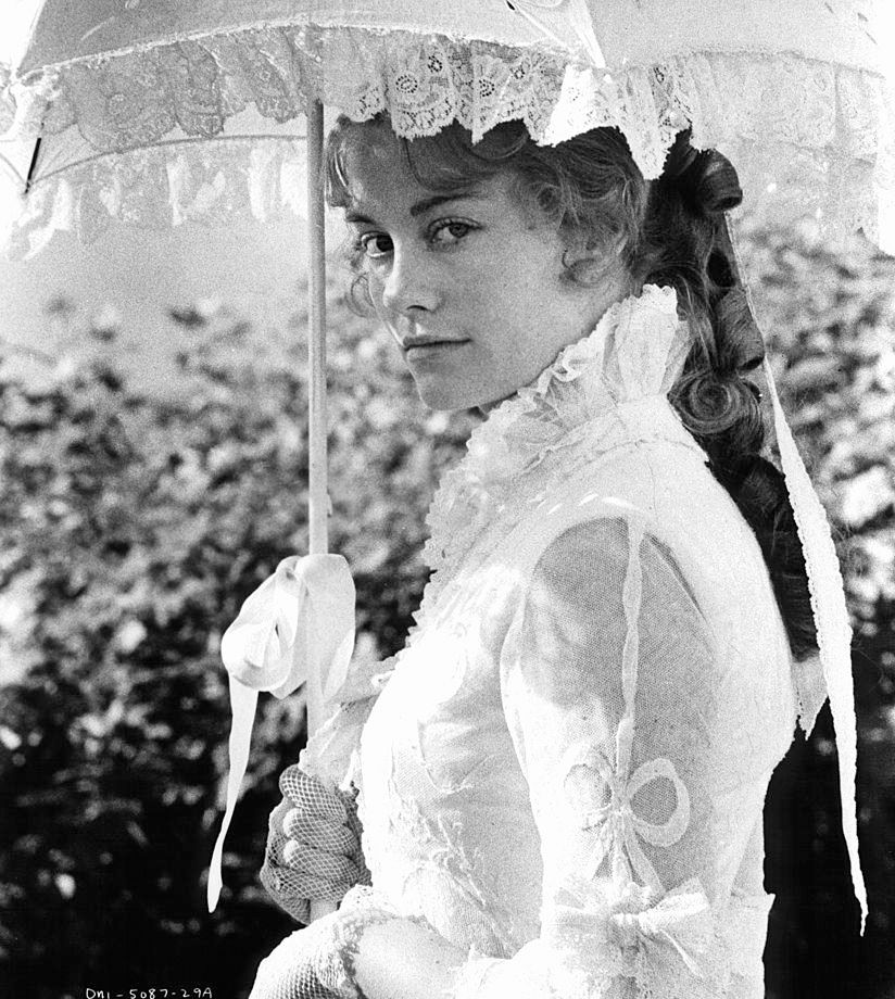 #47 Cybill Shepherd gives Victorian society plenty to gossip about in a scene from the film ‘Daisy Miller’, 1974.