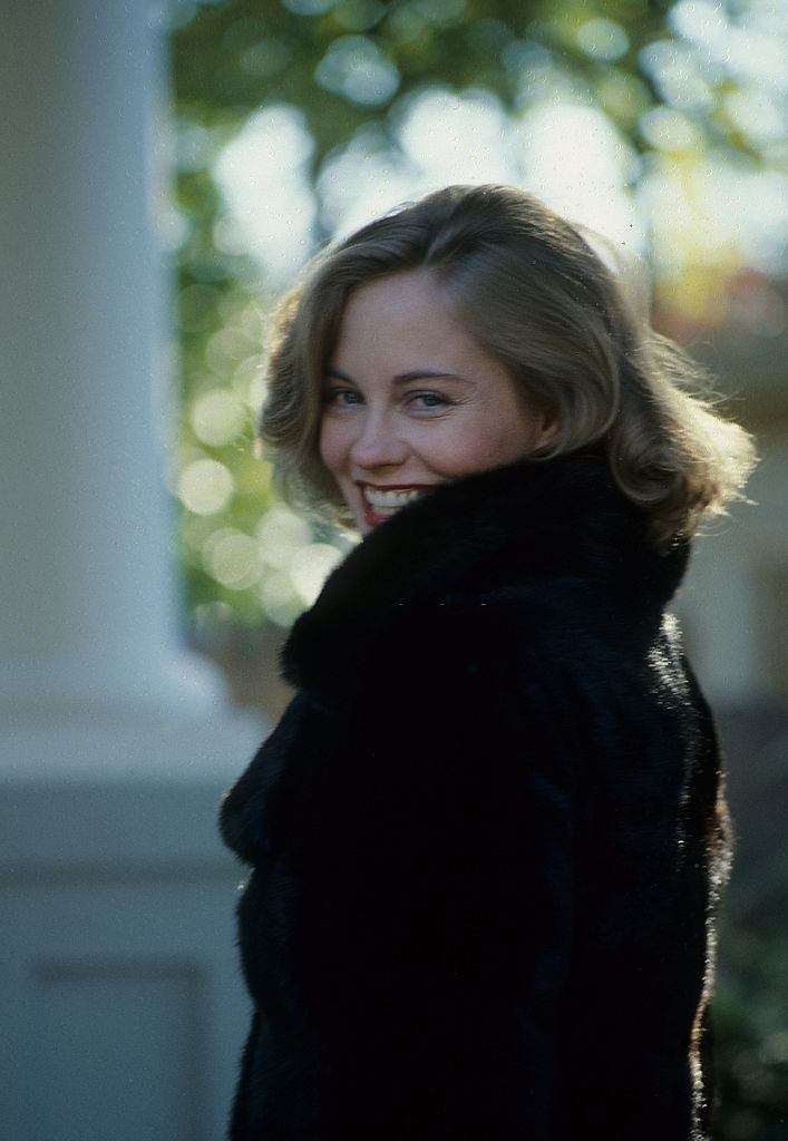 #19 Cybill Shepherd poses for a portrait, 1987