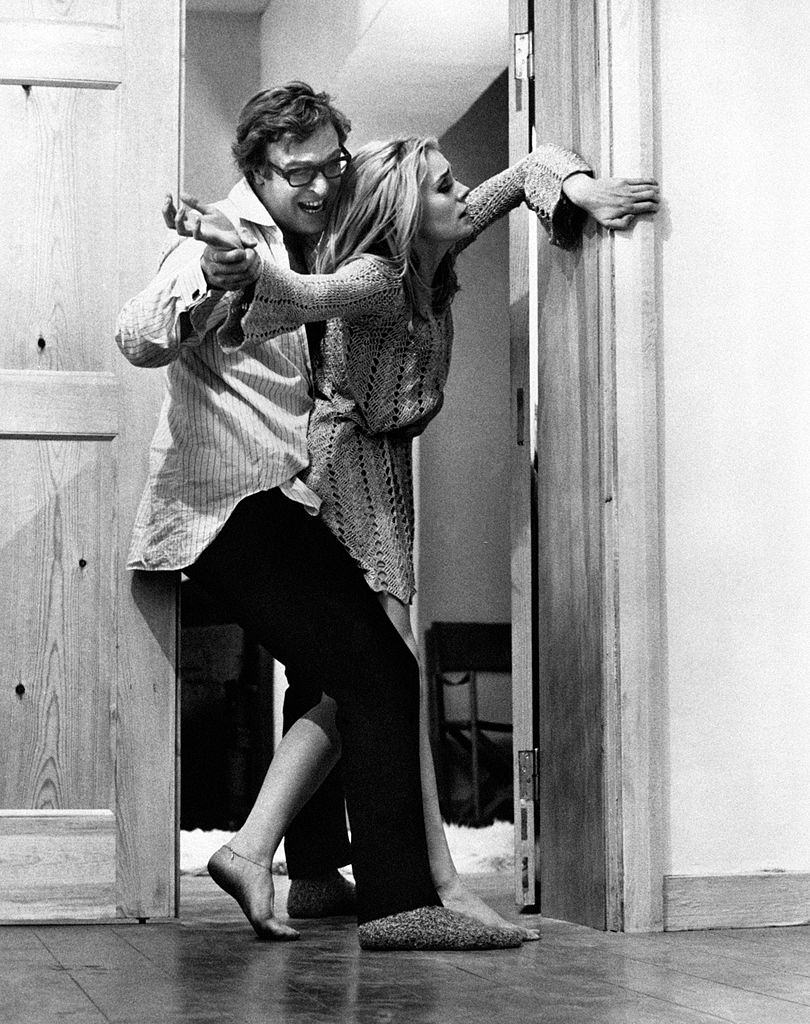 #8 Michael Caine with Francoise Dorléac in ‘Billion Dollar Brain’, 1967.