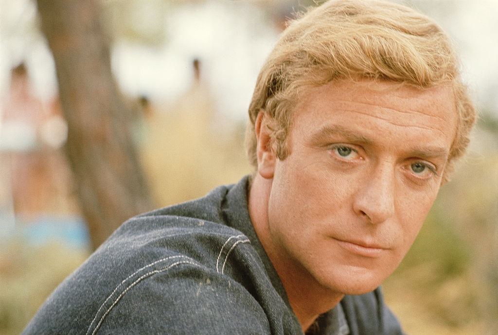 #55 Michael Caine on the set of the film ‘The Magus’, 1968.