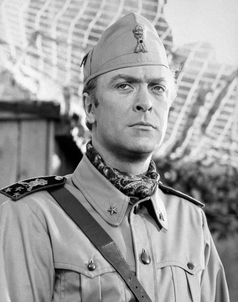 #58 Michael Caine dressed as an Italian leader in the movie ‘Play Dirty’, 1968.