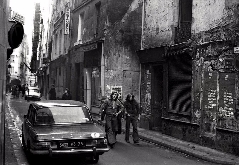 #41 Rue Au Maire, Paris, December 1970