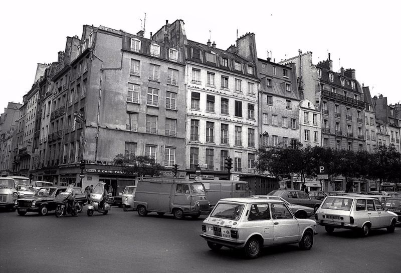 #37 Rue aux Ours and rue Saint Martin, Paris, 1978