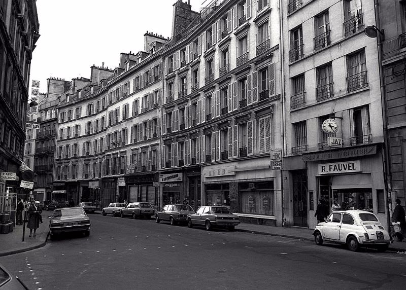#39 Rue Saint Lazare, Paris, 1978