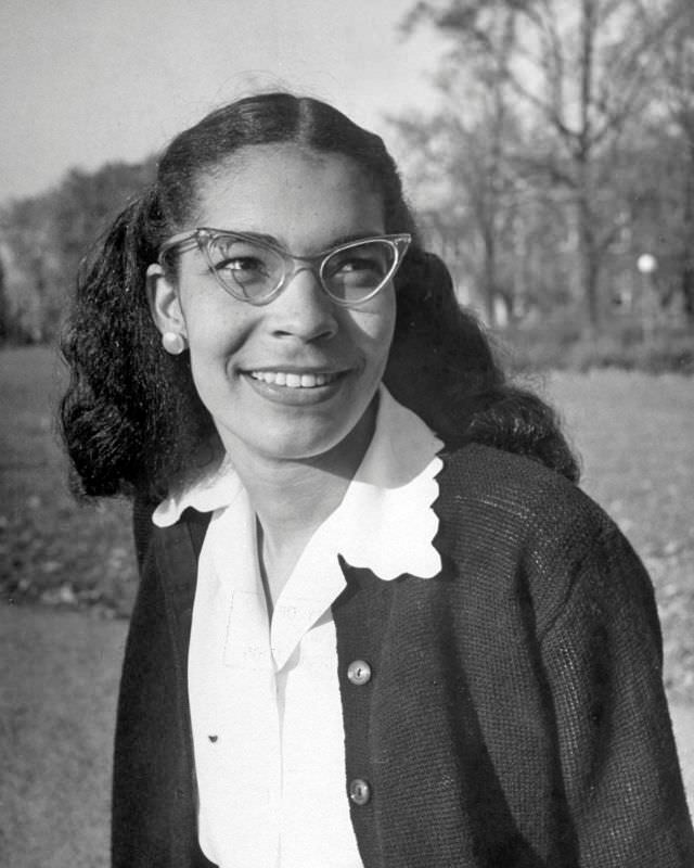 #3 A co-ed student on campus