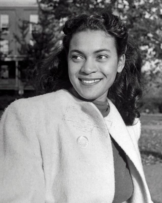 #5 A co-ed student on campus