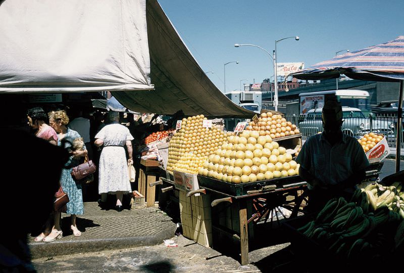 #13 Faneuil Hall Market, Boston, Massachusetts. June 1957