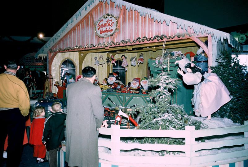 #17 Christmas exhibit at Ford Rotunda, Michigan. June 1955