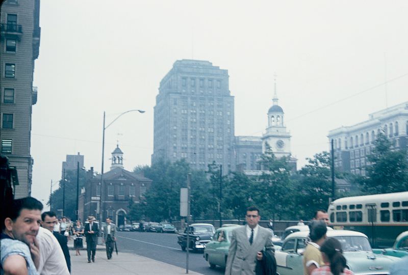 #58 Independence Square, Philadelphia, Pennsylvania. July 1959