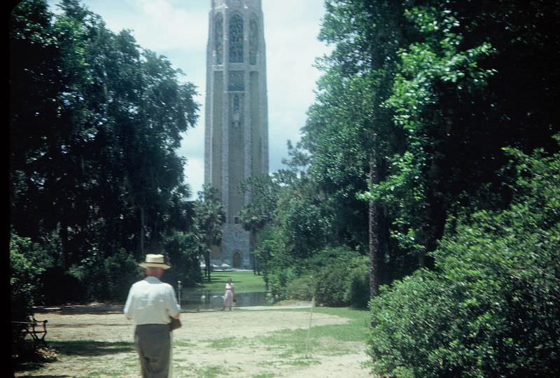 #6 At Bok Tower, Florida. May 1952