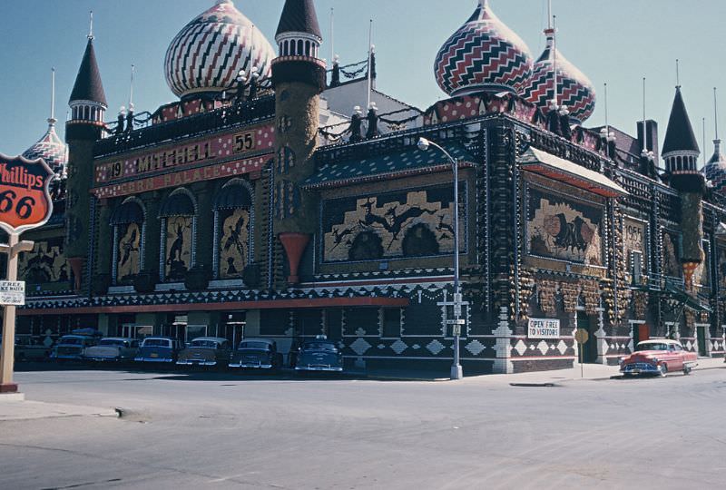 #63 Corn Palace, Mitchell, South Dakota. June 1956