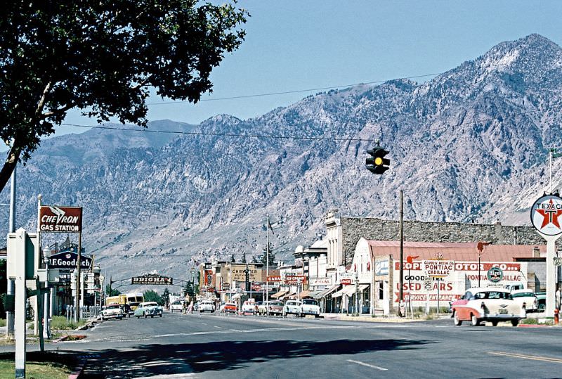 #65 Main street, Brigham, Utah. July 1956