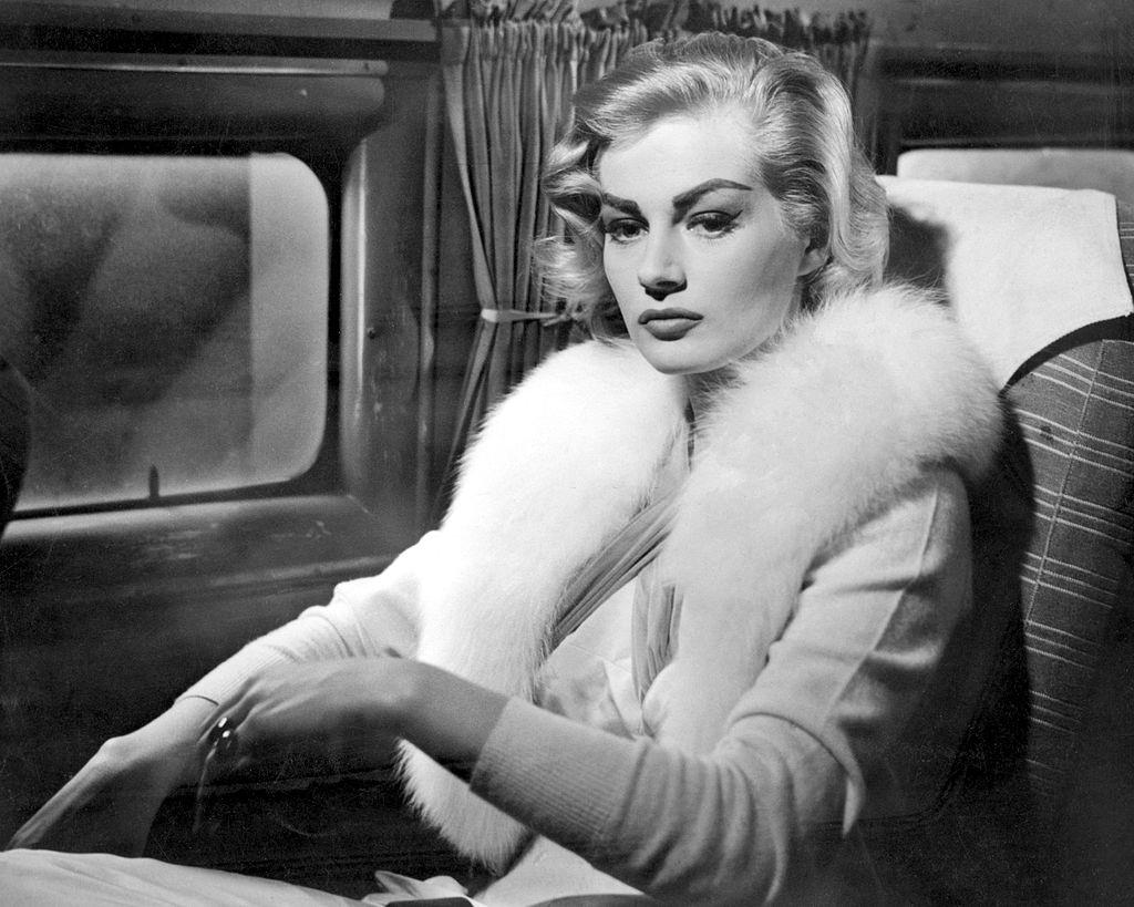 #51 Anita Ekberg as Rena in ‘Back from Eternity’, 1956.