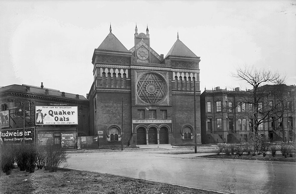 #40 Zion Temple located at North Ogden Avenue and West Washington Street in the Near West Side community. Chicago، 1911.
