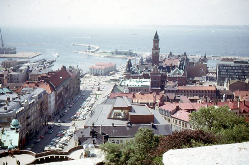 #36 Helsingborg from the castle, 1966