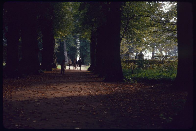 #8 In the park around Egeskov Castle, Funen Island, 1966