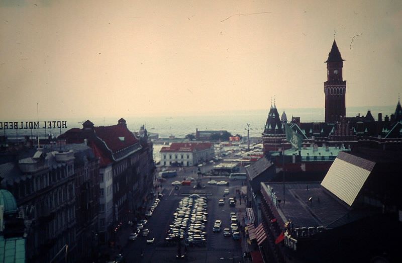 #43 View from the Town Hall in Copenhagen, 1966