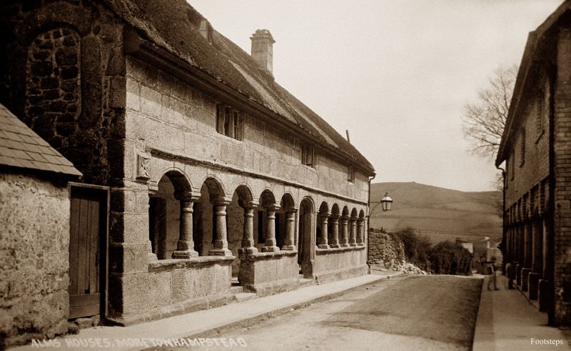 #13 Almshouses, Moretonhampstead, Devon, circa 1920s