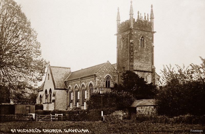 #32 St Michael’s Church, Dawlish, Devon, circa 1920s
