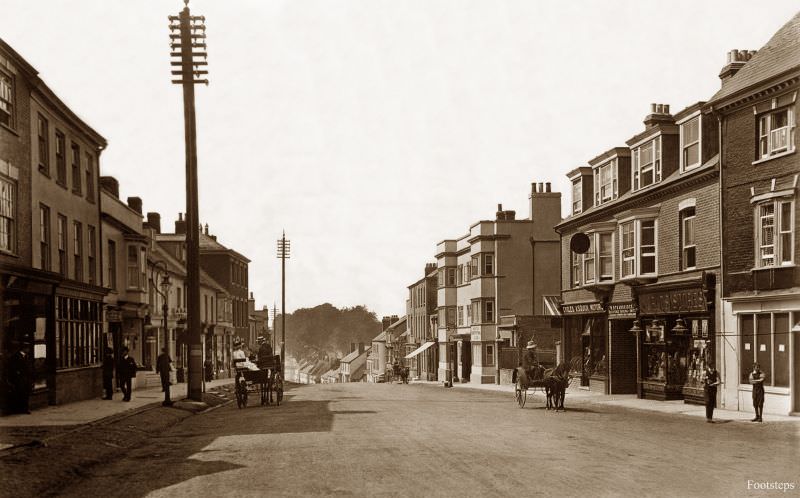 #18 High Street, Honiton, Devon, circa 1900-1910