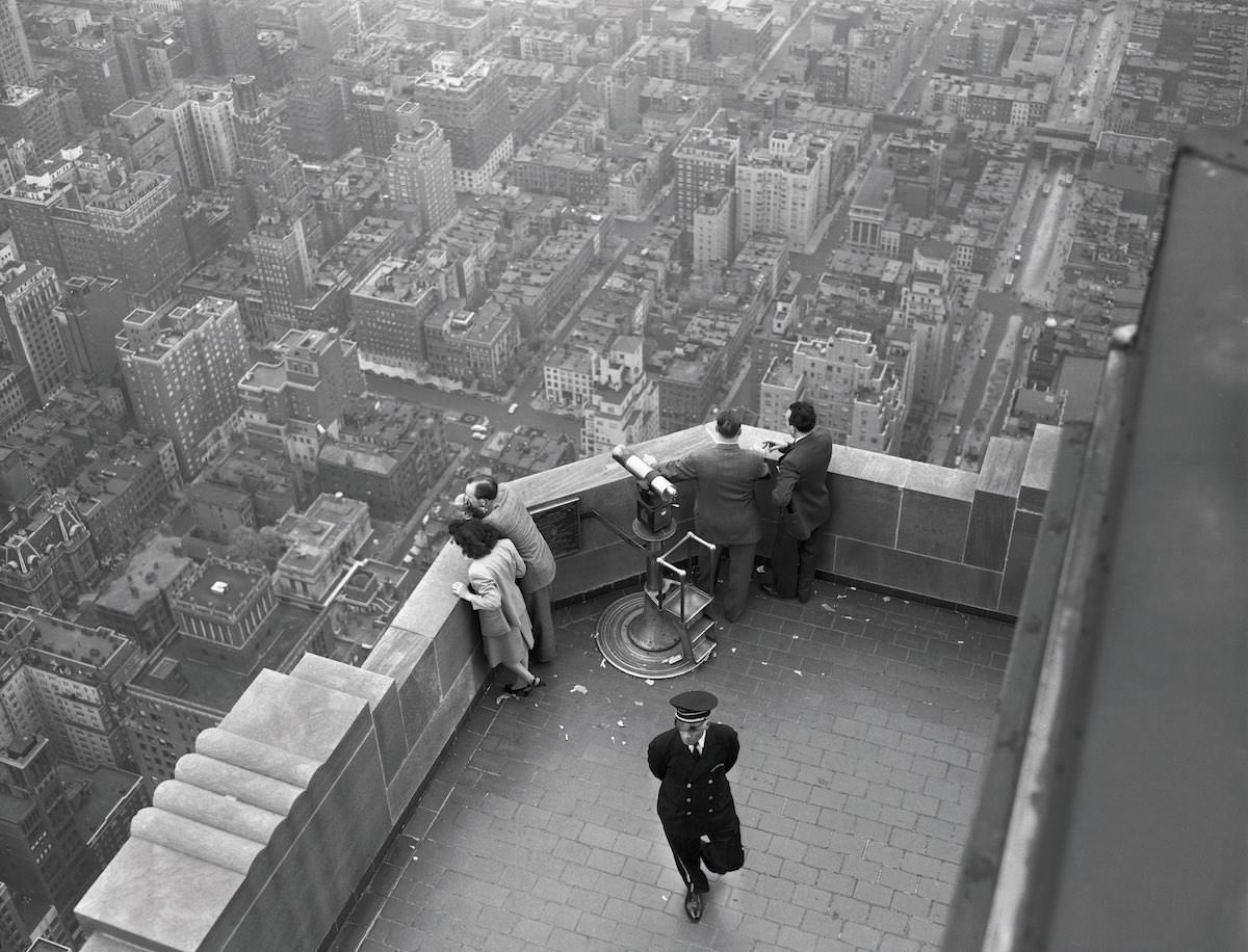 #18 View From the Top of the Empire State Building. May 22, 1947