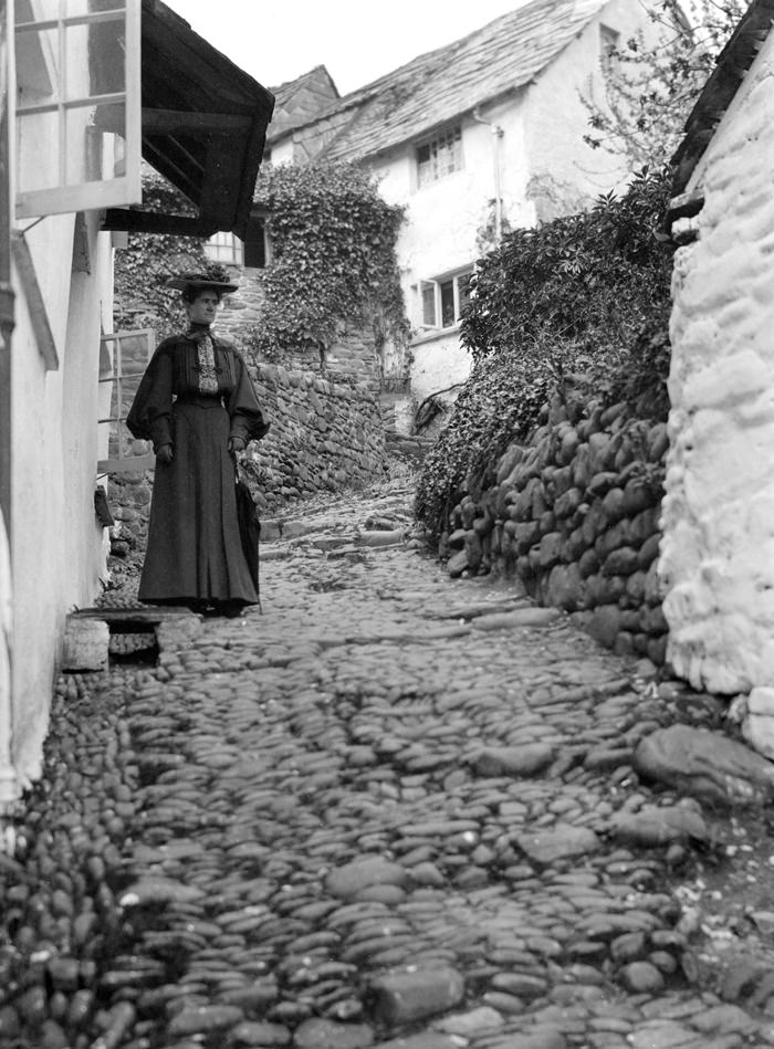 #10 Steep street, Clovelly, Devon, 1904